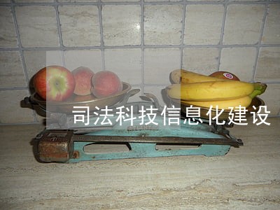 司法科技信息化建设