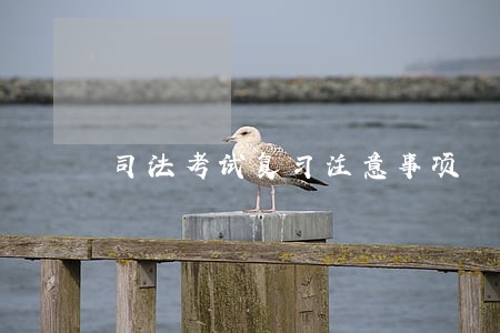 司法考试复习注意事项