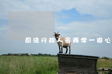 司法行政人员两学一做心得体会 司法行政人员两学一做心得体会