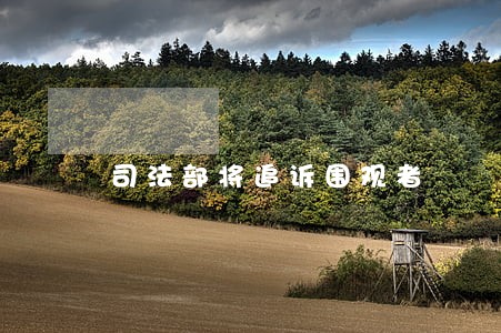 司法部将追诉围观者 司法部将追诉围观者