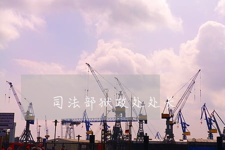 司法部狱政处处长 司法部狱政处处长