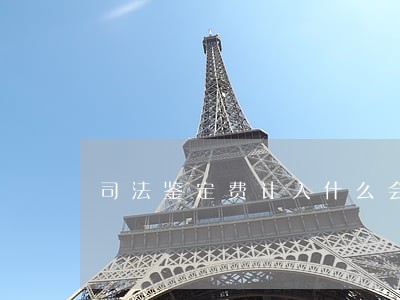 司法鉴定费计入什么会计科目 司法鉴定费计入什么会计科目