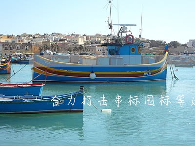 合力打击串标围标等违法违规行为 合力打击串标围标等违法违规行为