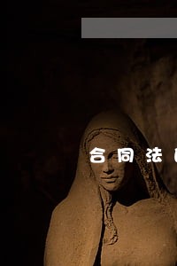 合同法的几大原则 合同法的几大原则