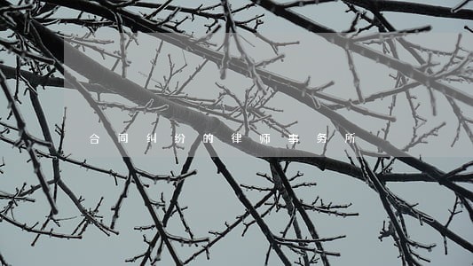 合同纠纷的律师事务所 合同纠纷的律师事务所