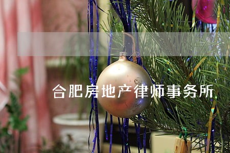 合肥房地产律师事务所