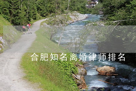 合肥知名离婚律师排名 合肥知名离婚律师排名