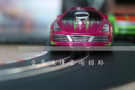 合资法律咨询招标