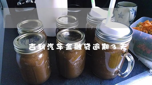 吉利汽车金融贷逾期3天 吉利汽车金融贷逾期3天