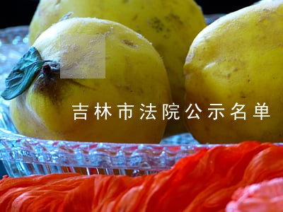 吉林市法院公示名单 吉林市法院公示名单