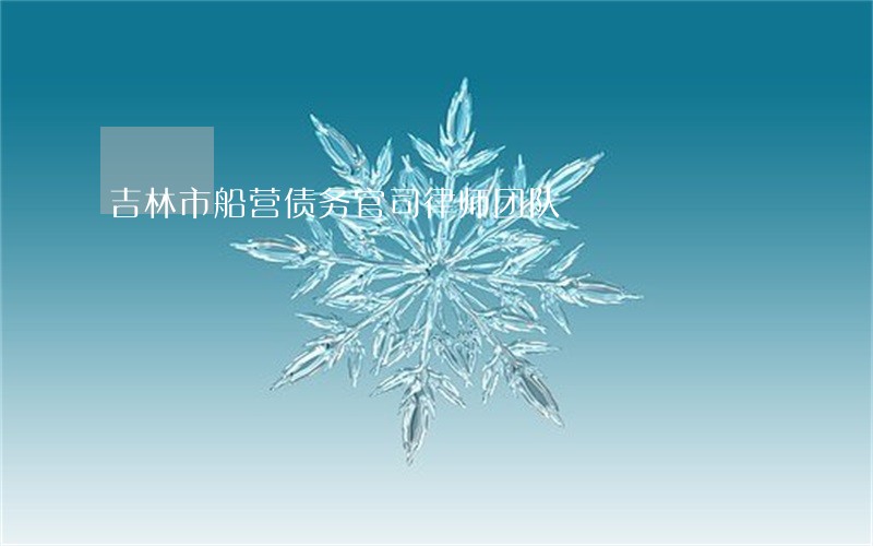 吉林市船营债务官司律师团队 吉林市船营债务官司律师团队