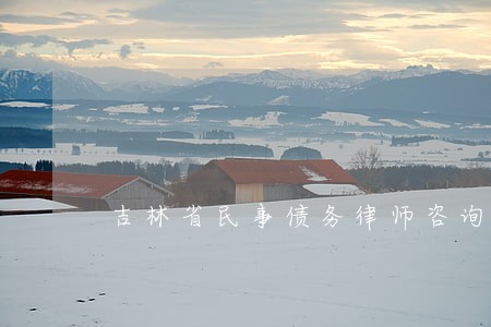 吉林省民事债务律师咨询 吉林省民事债务律师咨询