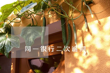 同一银行二次逾期 同一银行二次逾期