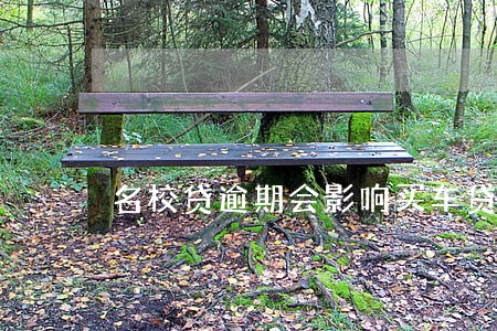 名校贷逾期会影响买车贷款么 名校贷逾期会影响买车贷款么