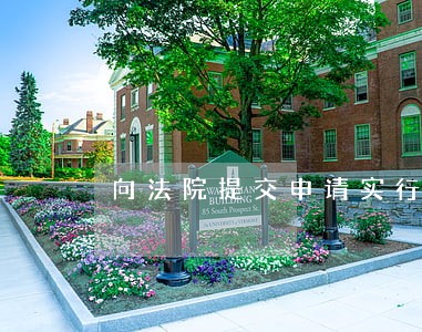 向法院提交申请实行书的范本