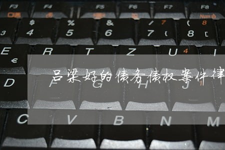 吕梁好的债务债权案件律师 吕梁好的债务债权案件律师