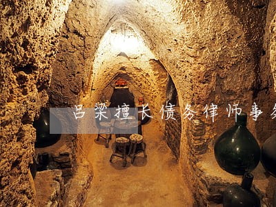 吕梁擅长债务律师事务所 吕梁擅长债务律师事务所