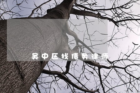 吴中区找债务律师 吴中区找债务律师