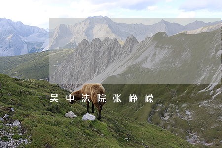 吴中法院张峥嵘