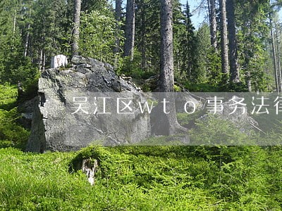 吴江区wto事务法律咨询热线 吴江区wto事务法律咨询热线