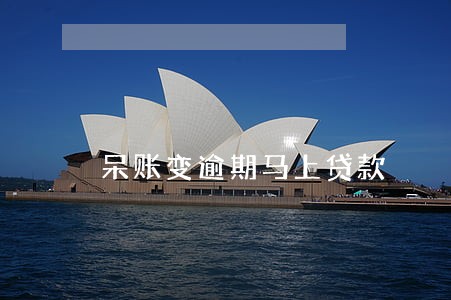 呆账变逾期马上贷款