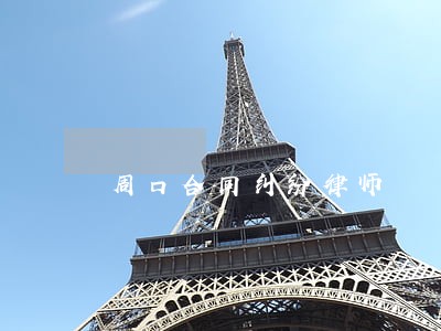 周口合同纠纷律师