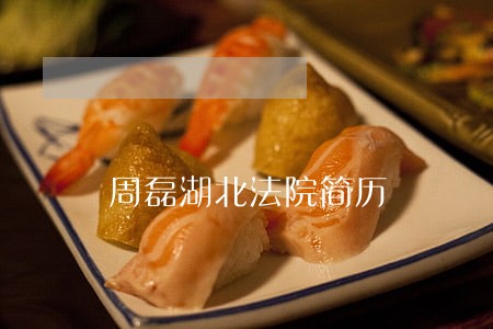 周磊湖北法院简历 周磊湖北法院简历
