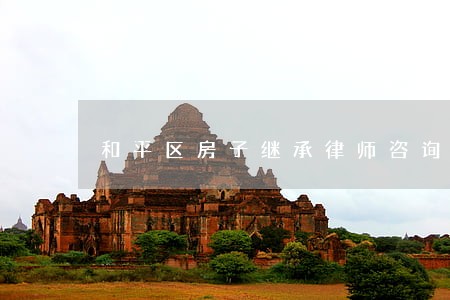 和平区房子继承律师咨询