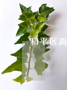 和平区离婚法律咨询电话