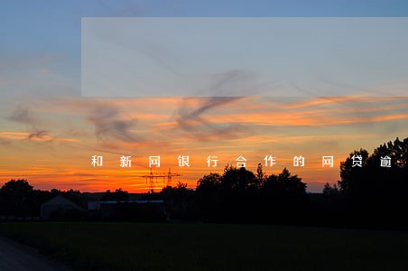 和新网银行合作的网贷逾期了一天 和新网银行合作的网贷逾期了一天