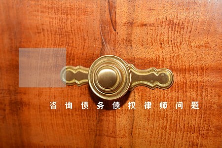 咨询债务债权律师问题