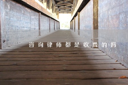 咨询律师都是收费的吗 咨询律师都是收费的吗