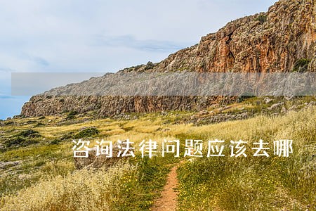 咨询法律问题应该去哪 咨询法律问题应该去哪