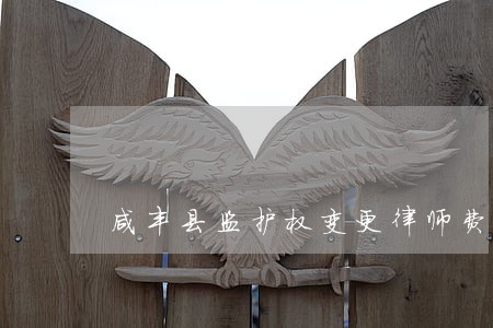 咸丰县监护权变更律师费 咸丰县监护权变更律师费