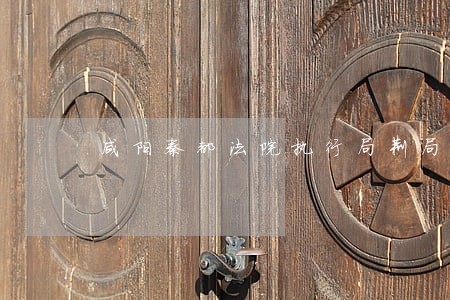 咸阳秦都法院执行局荆局长 咸阳秦都法院执行局荆局长