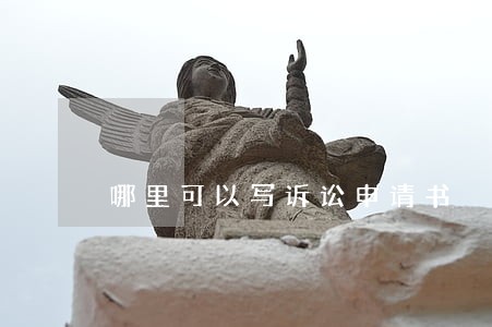 哪里可以写诉讼申请书 哪里可以写诉讼申请书