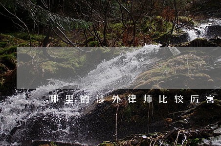 哪里的涉外律师比较厉害 哪里的涉外律师比较厉害