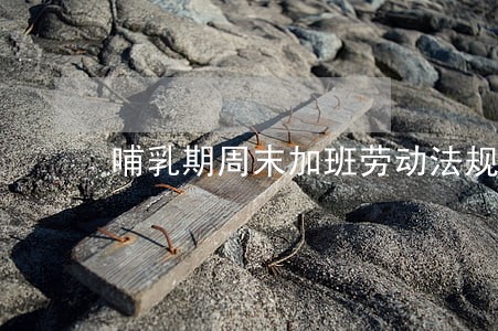 哺乳期周末加班劳动法规定 哺乳期周末加班劳动法规定