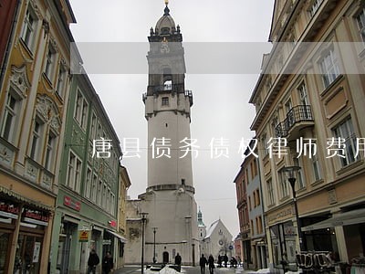唐县债务债权律师费用 唐县债务债权律师费用