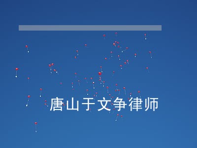唐山于文争律师 唐山于文争律师