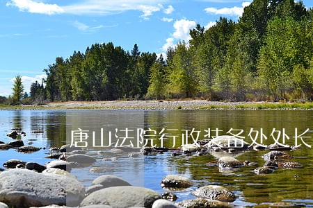 唐山法院行政装备处处长