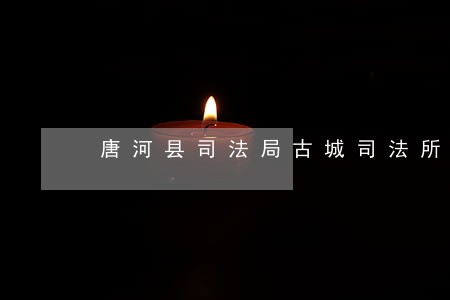 唐河县司法局古城司法所 唐河县司法局古城司法所
