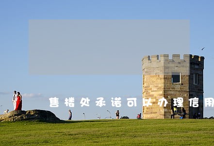 售楼处承诺可以办理信用卡逾期