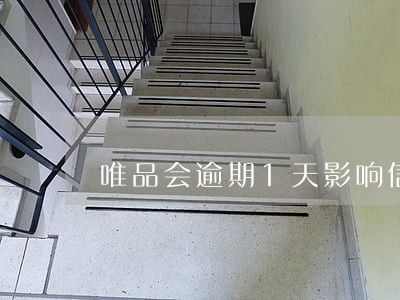 唯品会逾期1天影响信贷吗 唯品会逾期1天影响信贷吗