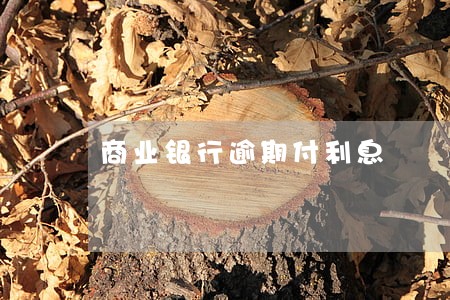 商业银行逾期付利息 商业银行逾期付利息