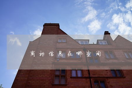 商标信息在哪查询 商标信息在哪查询