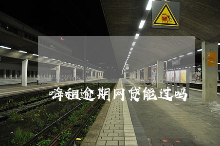 嗨租逾期网贷能过吗