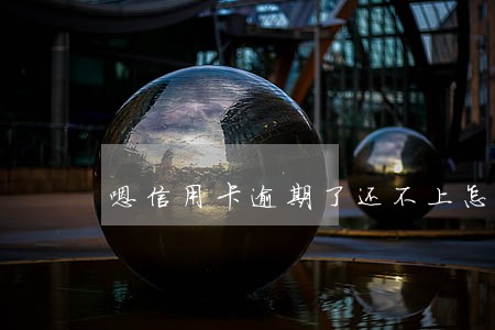 嗯信用卡逾期了还不上怎么办 嗯信用卡逾期了还不上怎么办