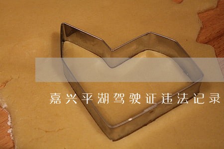 嘉兴平湖驾驶证违法记录查询