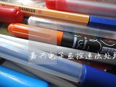 嘉兴电子监控违法处理点 嘉兴电子监控违法处理点